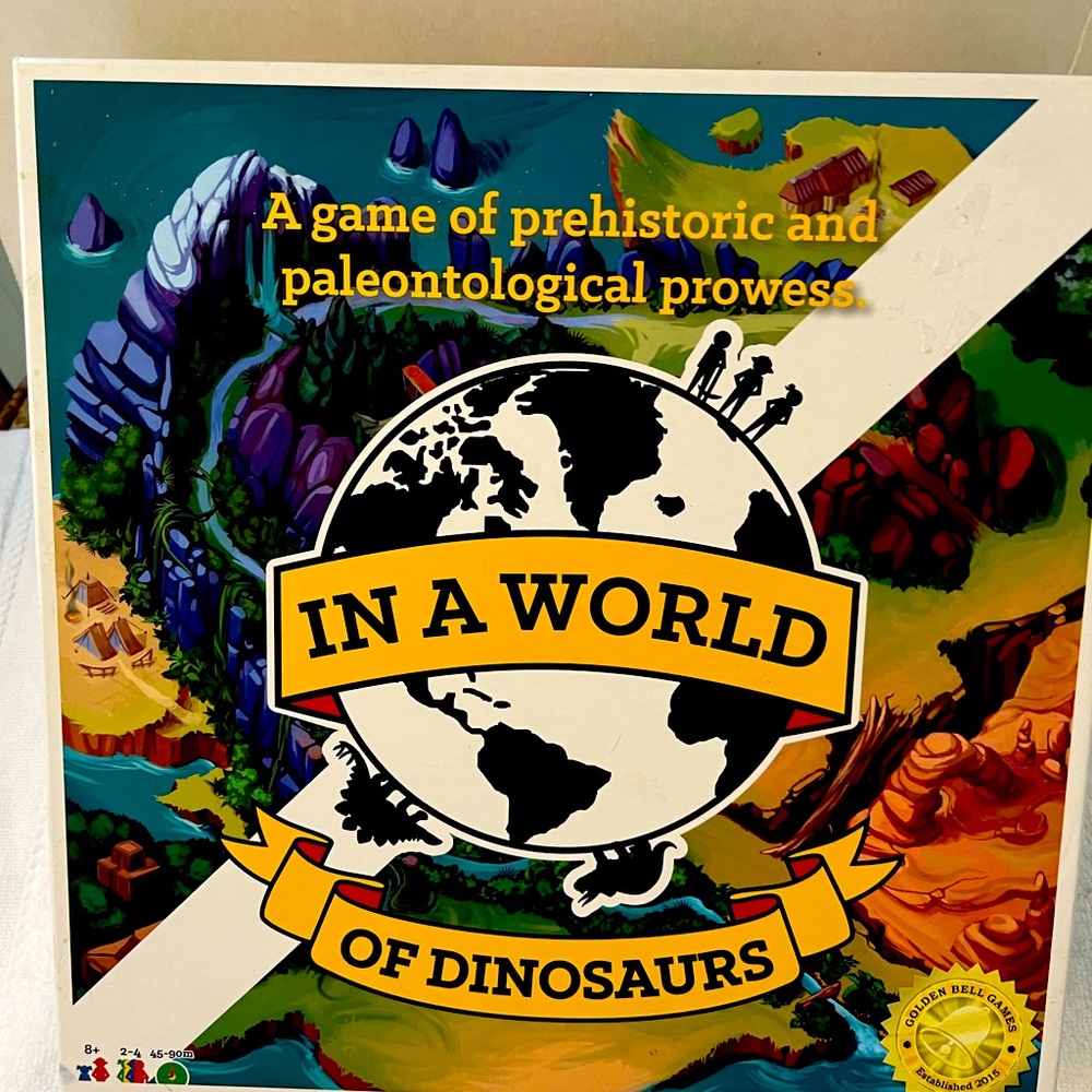 In A World of Dinosaurs, a game of Prehistoric and Paleontological prowness